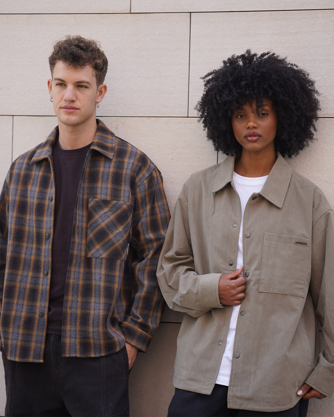 Mustard Flannel Shirt