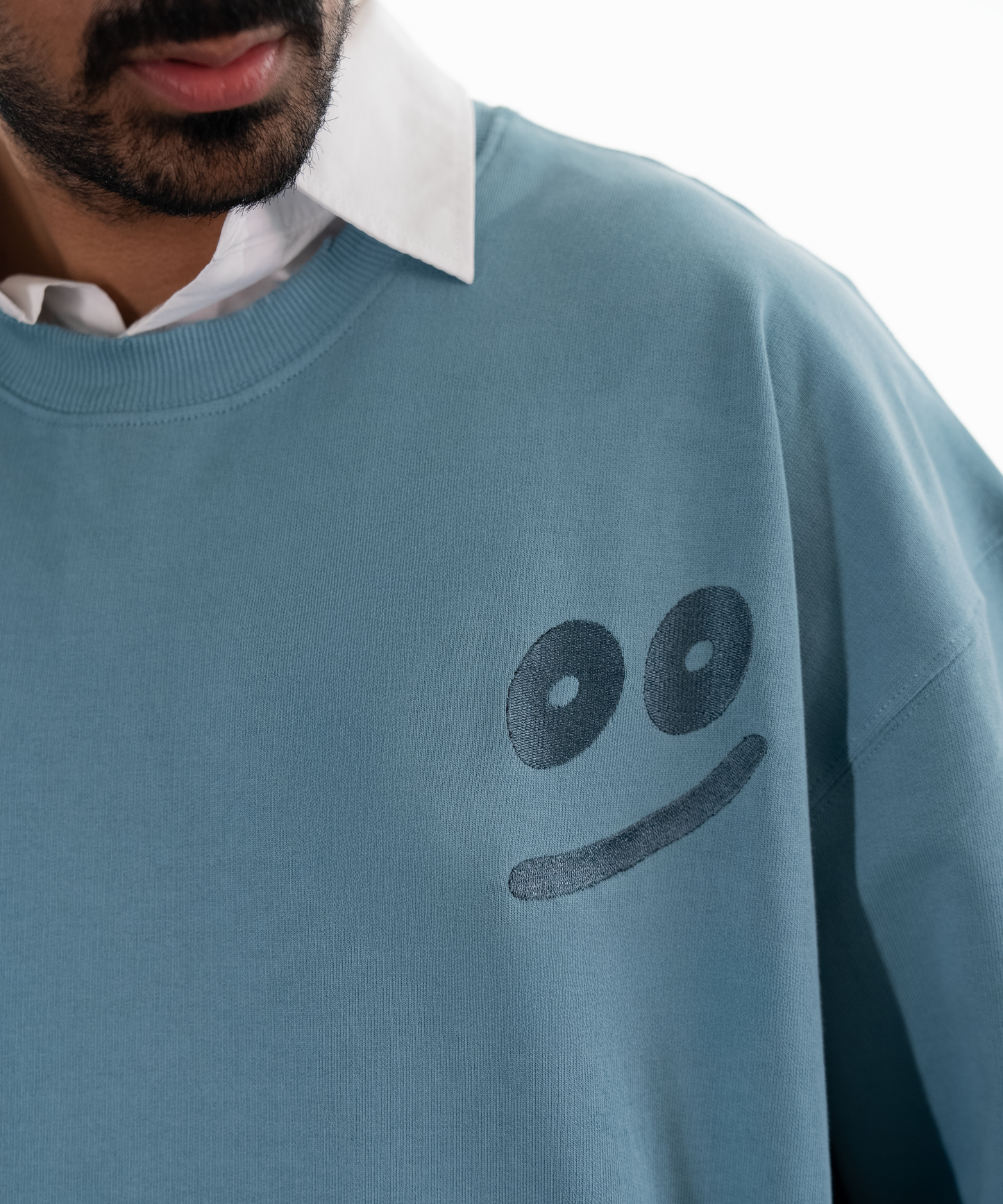 ICY BLUE SWEATSHIRT