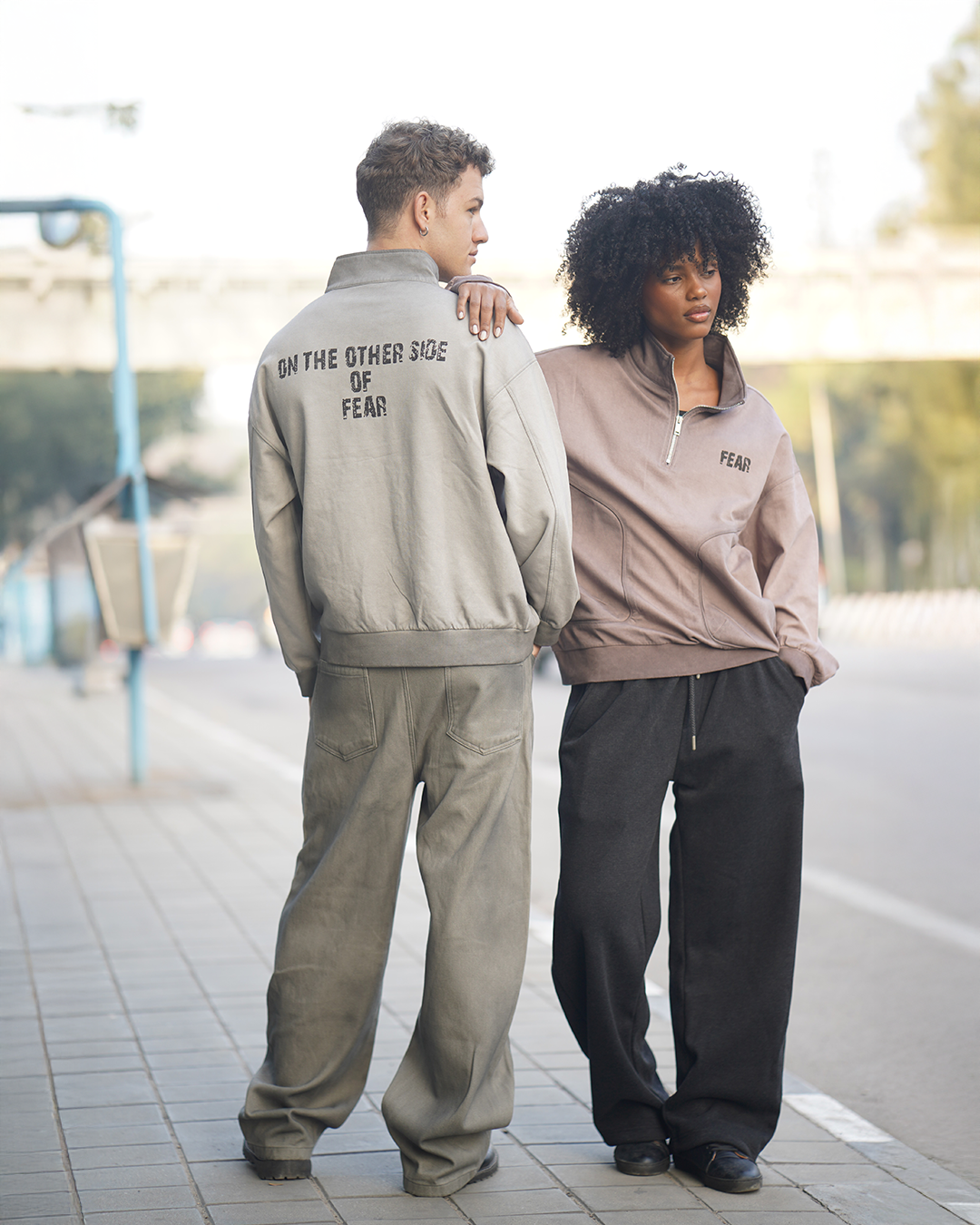 velvety lined cotton twill denim