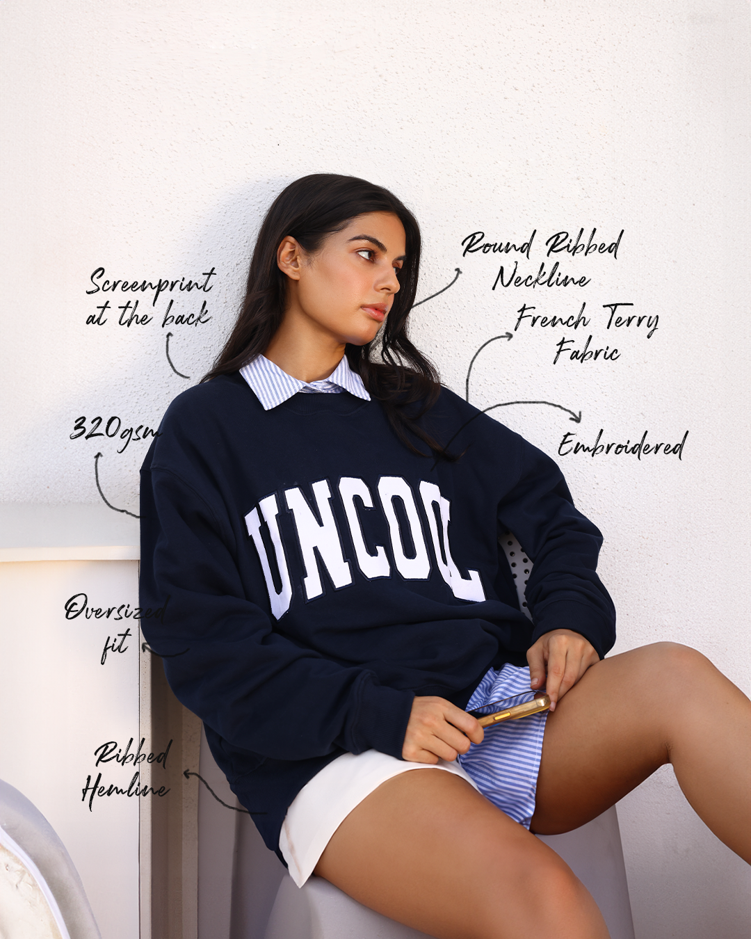 UNCOOL SWEATSHIRT