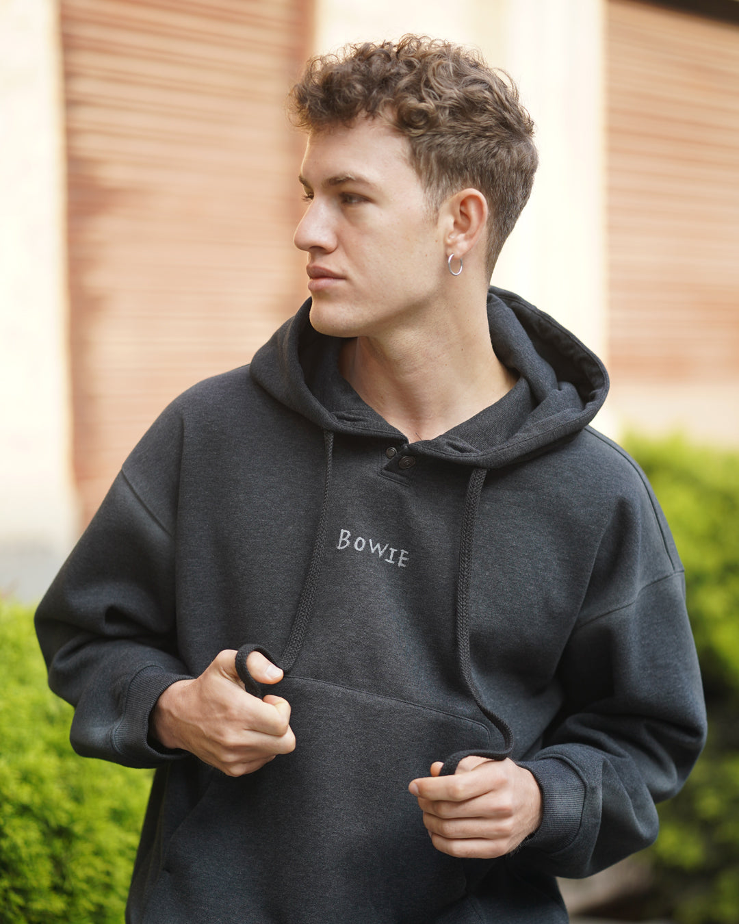 velvety lined hoodie