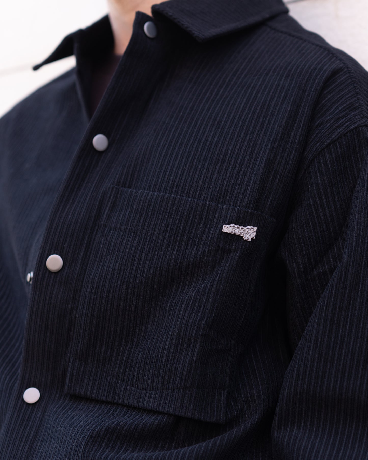 Black Corduroy Shirt