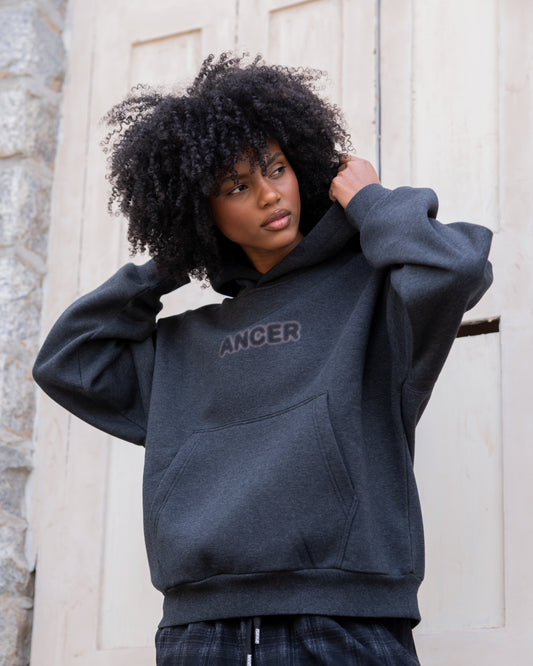 Velvety lined hoodie