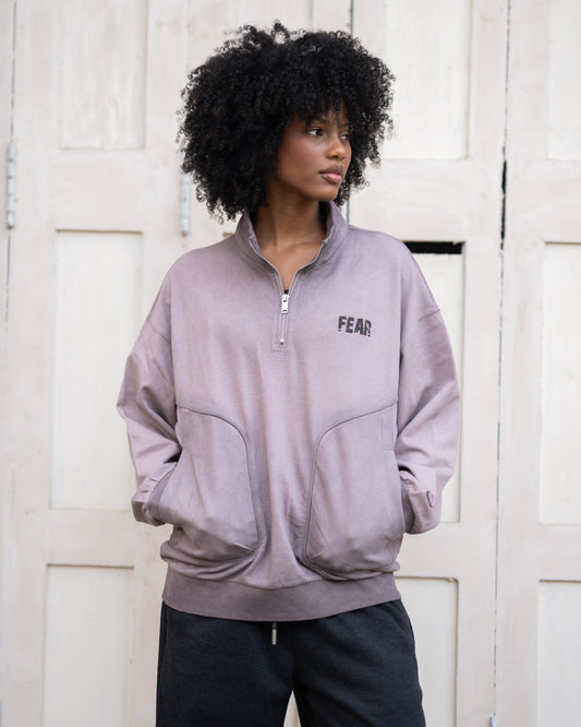 Quater zipper sweatshirt