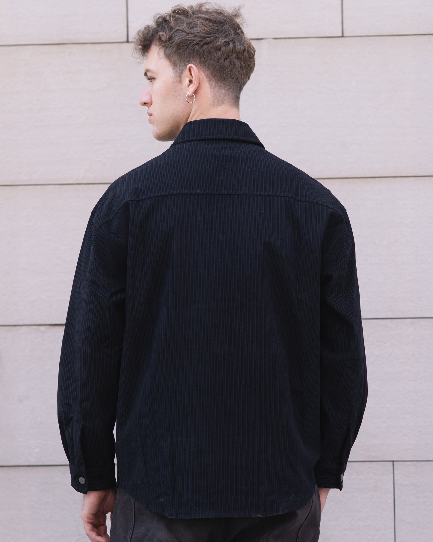 Black Corduroy Shirt