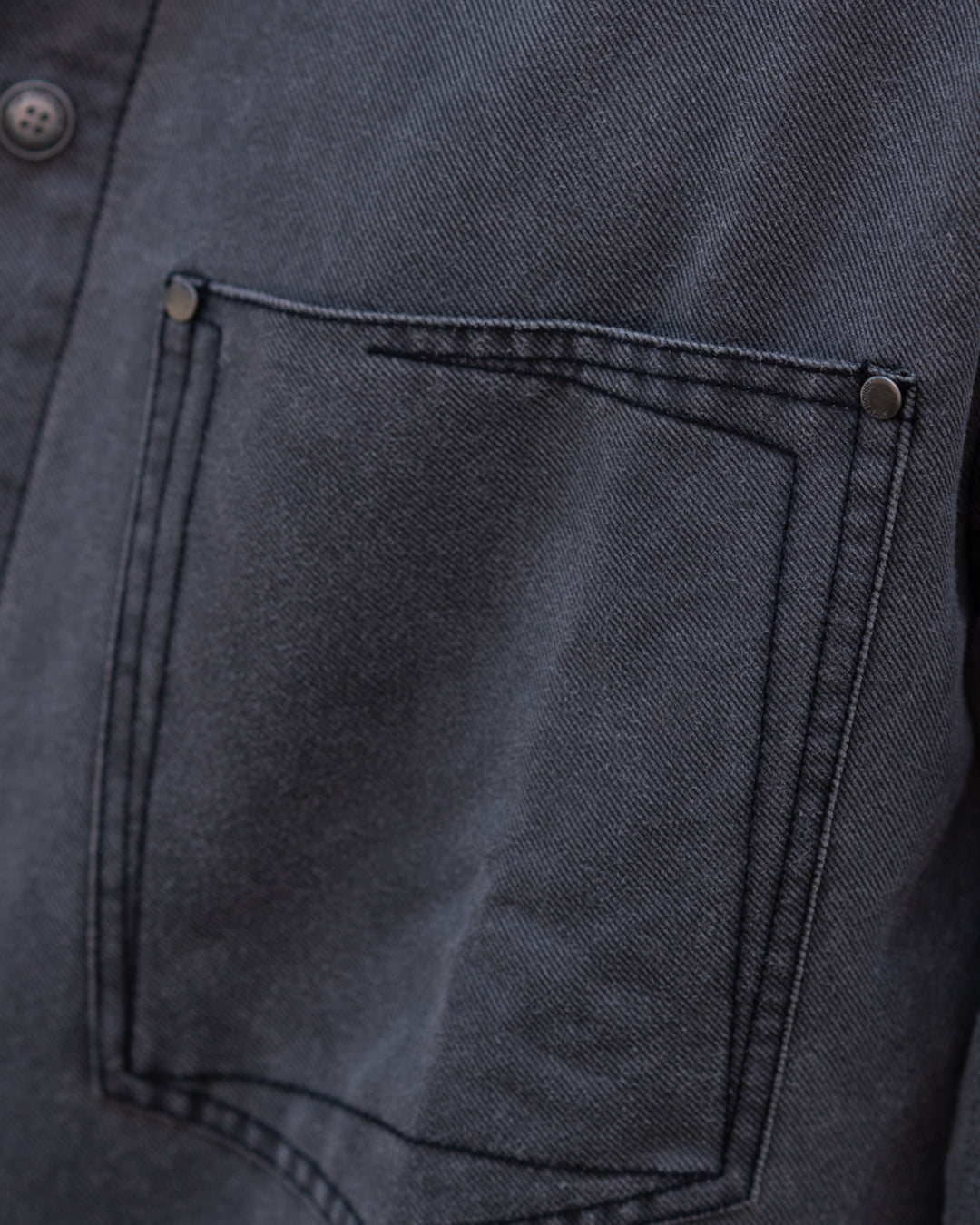 Cotton twill Denim Shirt