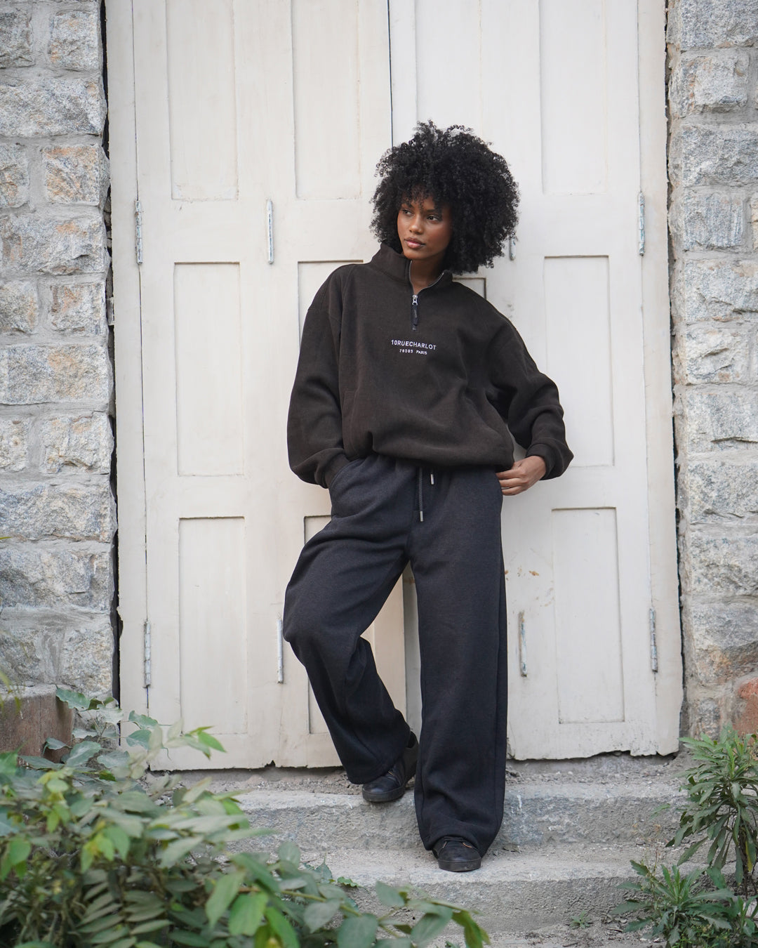 Quarter zip sweatshirt