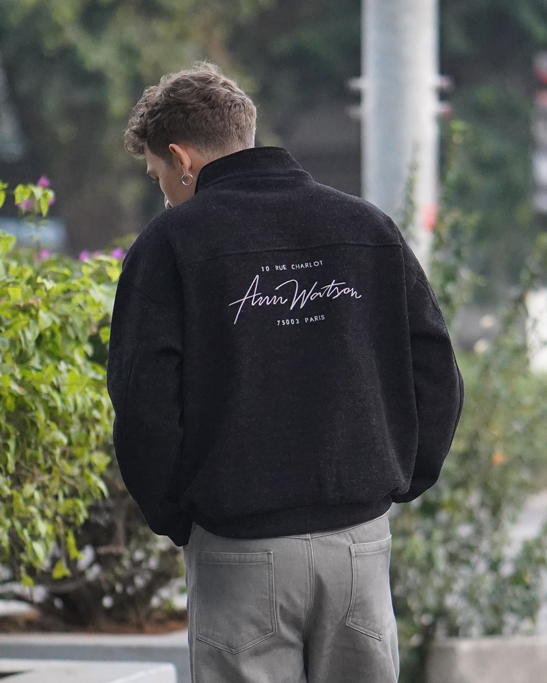 Quarter zip sweatshirt