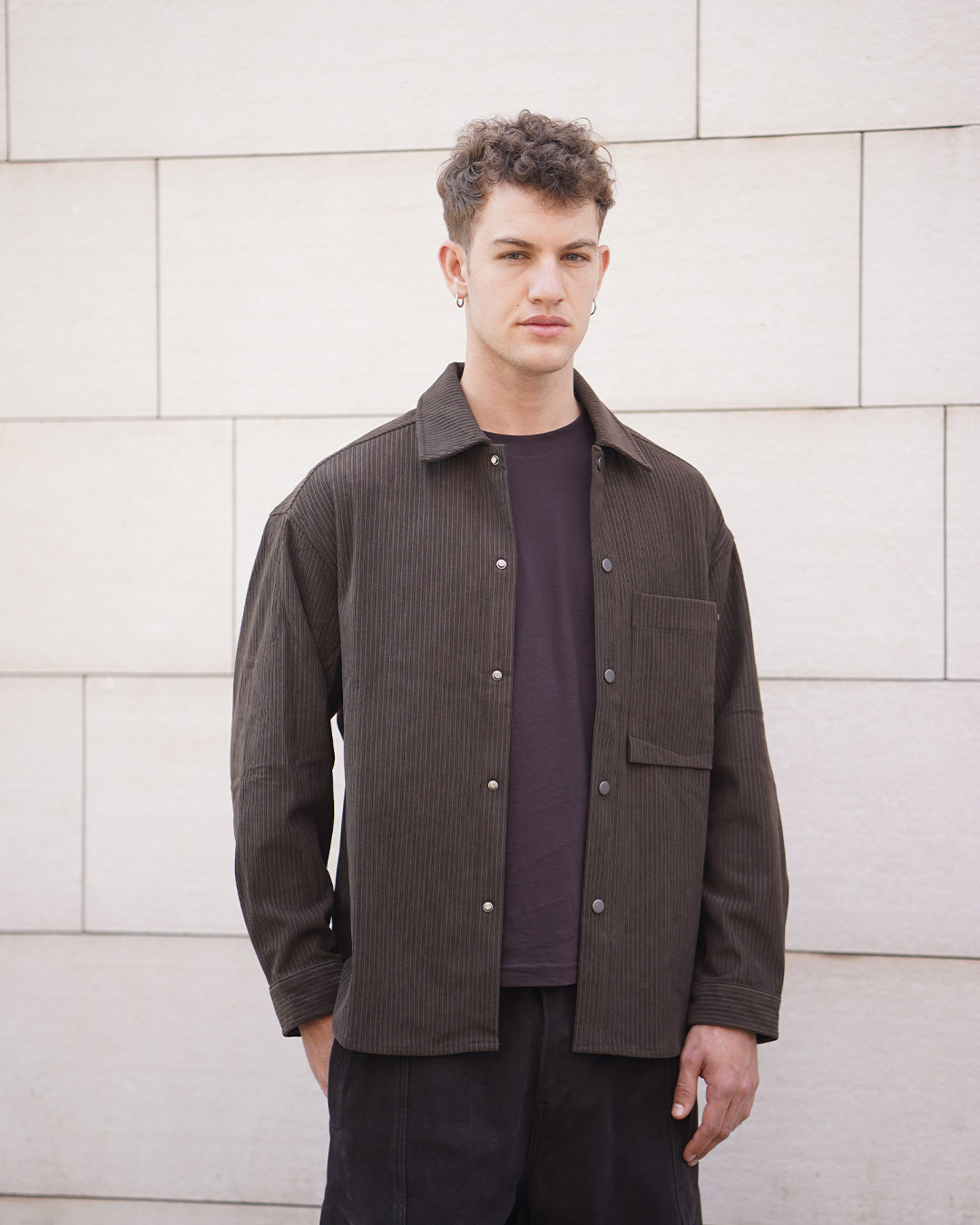 Chocolate Corduroy Shirt