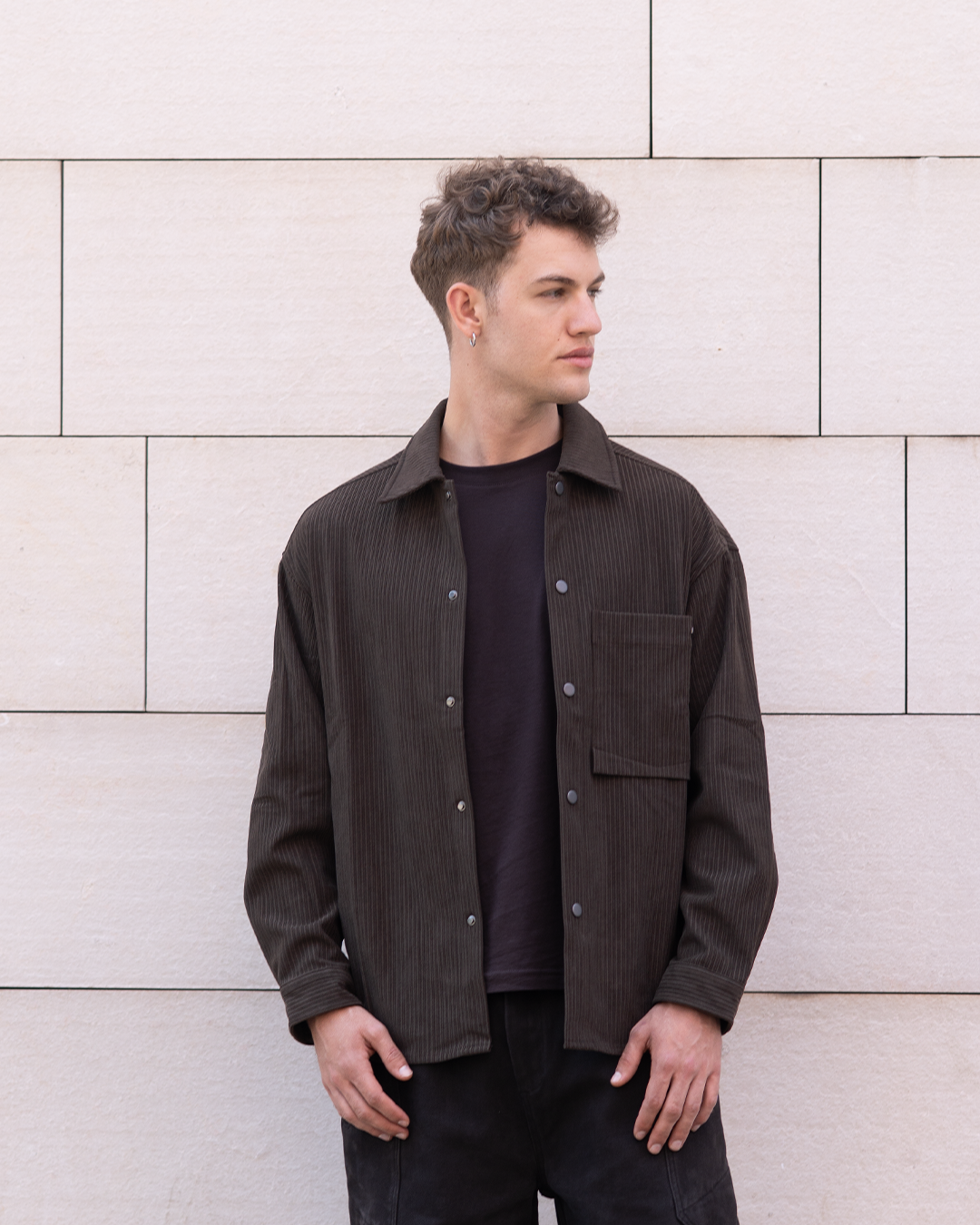 Chocolate Corduroy Shirt