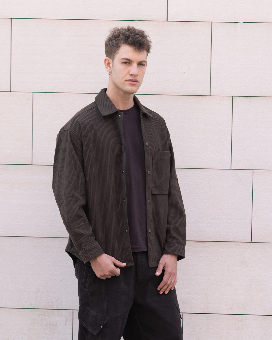 Chocolate Corduroy Shirt