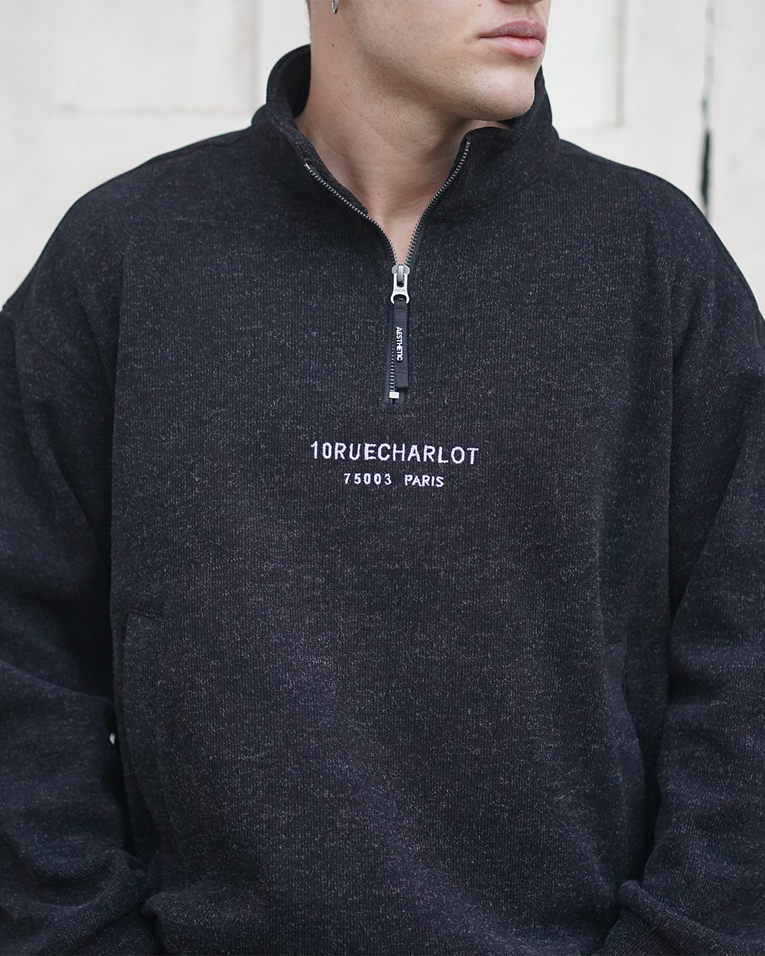 Quarter zip sweatshirt